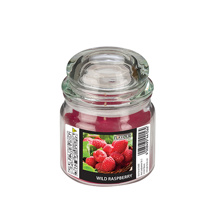 Snoeppot met waxvulling "Flavour by GALA", MAXI Ø 90 mm · 120 mm wijnrood - Wild Raspberry