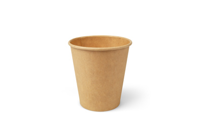 Koffiebekers 177 ml (6,5 oz), karton Ø 7,2 x 7,8 cm bruin