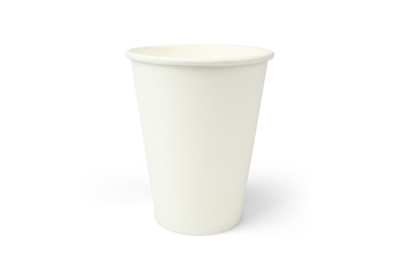 Koffiebekers 355 ml (12 oz), karton Ø 9 x 11 cm wit