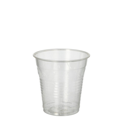 Drinkbekers voor koude dranken, PLA "pure" 0,15 l Ø 7,08 cm · 7,29 cm glashelder