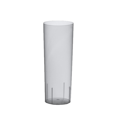 10 Longdrink glazen, PP 0,3 l Ø 5,85 cm · 15,2 cm transparant onbreekbaar