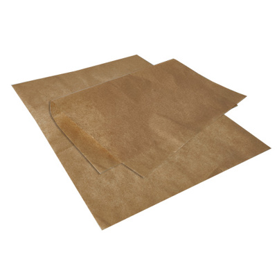Inpakpapier, Pergament papier 35 cm x 25 cm bruin vetvrij