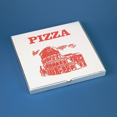 100 Pizzadozen hoekig 28 cm x 28 cm x 3 cm