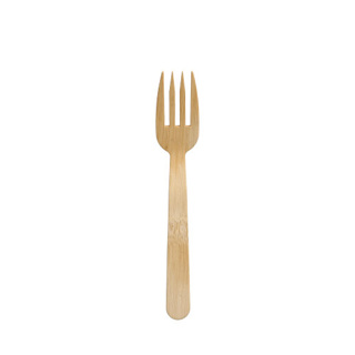 Fingerfood - Vorken, bamboe "pure" 12 cm