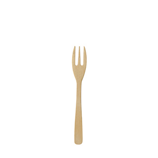 Fingerfood - Gabeln, Bamboe "pure" 9,5 cm