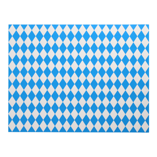 Placemats, papier 30 cm x 40 cm "Beiers blauw"