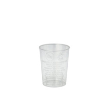 Borrelglazen, PS 4 cl Ø 4,2 cm · 5,2 cm glashelder