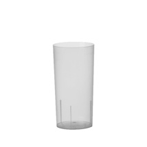 Longdrink glazen, PP 0,2 l Ø 5,5 cm · 10,9 cm transparant onbreekbaar