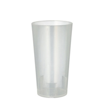 Drinkbekers, herbruikbaar 0,3 l Ø 7 cm · 13 cm transparant onbreekbaar