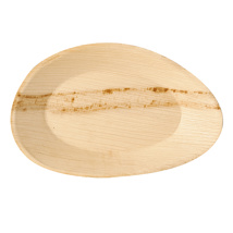 Borden, Palmblad "pure" ovaal 26 cm x 17 cm x 2,5 cm