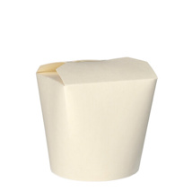 Kartonnen Pasta-boxen "pure" 750 ml 10 cm x 10 cm x 8,5 cm wit