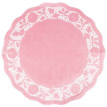 Taartranden rond Ø 35 cm roze