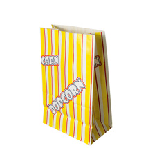 Popcorn zak, Ersatz papier 2,5 l 22 cm x 14 cm x 8 cm "Popcorn" vetwerend