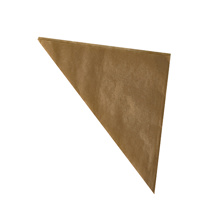Puntzakken, perkament papier 32,5 cm x 23 cm x 23 cm bruin Vulcapaciteit 250 g, vetvrij, aaneengereg