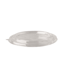 Deksel voor saladeschaal, PLA "pure" rond Ø 15 cm · 2 cm transparant