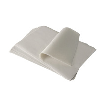 Slagers vetvrij papier, 1/8 boog "pure" hoekig 37,5 cm x 25 cm wit Palmwas – Coating à 12,5 kg, vetw