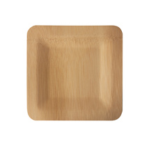Borden, gemaakt van bamboe "pure" hoekig 1,5 cm x 18 cm x 18 cm