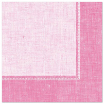 Servetten "ROYAL Collection" 1/4 vouw 40 cm x 40 cm roze "Linum"