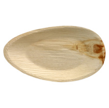 Borden, palmblad "pure" ovaal 32 cm x 18 cm x 3 cm