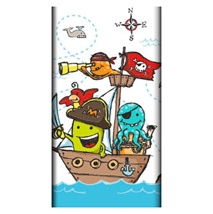 Tafelkleed, papier 120 cm x 180 cm "Pirate Crew"