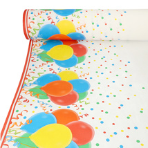 Tafelkleed, Vlies "soft selection plus" 40 m x 1,18 m "Lucky Balloons"