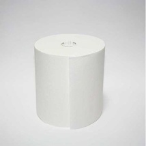 Rol-systeem papieren handdoekrollen Ø 20 cm · 140 m x 20,3 cm wit huls Ø 4 cm