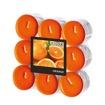 Geurkaars "Flavour by GALA" Ø 37,5 mm · 16,6 mm oranje - Sinaasappel