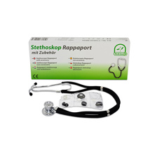 Stethoskop "Medi-Inn®" 4 cm x 12,5 cm x 30 cm zwart Typ Rappaport