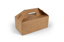 Lunchboxen, karton 22,8 x 12,2 x 9,7 cm bruin