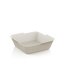 Herbruikbare hamburgerboxen Circulbox 685 ml, PP 15,6 x 15,6 x 4,7 cm beige graphite "Circulware"