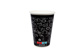 Milkshakebekers 400 ml (16oz), karton Ø9,2x12,6 cm wit/zwart "Sealy"