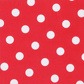 Servetten, 3-laags 1/4 vouw 40 cm x 40 cm rood "Dots"