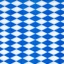 Servetten, 1-laags 1/4 vouw 33 cm x 33 cm "Beiers blauw"