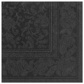 Servetten "ROYAL Collection" 1/4 vouw 40 cm x 40 cm zwart "Ornaments"