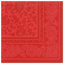 Servetten "ROYAL Collection" 1/4 vouw 40 cm x 40 cm rood "Ornaments"