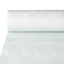 Tafelkleed papier met damastprint 25 m x 1 m wit