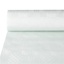 Tafelkleed papier met damastprint 50 m x 1 m wit
