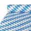 Tafelkleed papier met damastprint 10 m x 1 m "Beiers blauw"