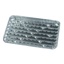 Aluminium grillschalen hoekig 2,5 cm x 23 cm x 34 cm