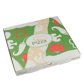 Pizzadozen, Cellulose "pure" hoekig 33 cm x 33 cm x 3 cm