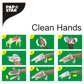 Clean Hands Base Kit roestvrij staal 11,5 cm x 12,7 cm x 22 cm zilver
