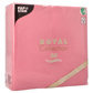Servetten "ROYAL Collection" 1/4 vouw 40 cm x 40 cm roze