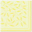 Servetten "ROYAL Collection" 1/4 vouw 40 cm x 40 cm geel "New Mediterran"