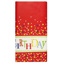 Tafelkleed, papier 120 cm x 180 cm "Happy Birthday" met beschermingslaag