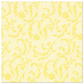Servetten "ROYAL Collection" 1/4 vouw 40 cm x 40 cm geel "Damascato"
