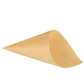 Fingerfood / amuse cone, hout "pure" Ø 12,5 cm · 24 cm
