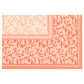 Napperon, PV-Tissue mix "ROYAL Collection Plus" 100 cm x 100 cm nectarine "Damascato"