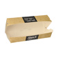 50 Baguettebox, karton van verse houtvezels "pure" 6,2 cm x 7,5 cm x 21 cm "Good Food"