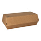 Baguetteboxen, karton 21x10,7x7,5 cm bruin "100% FAIR"