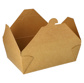 Kartonnen lunchboxen 2000 ml 6,5 cm x 14 cm x 19,7 cm bruin